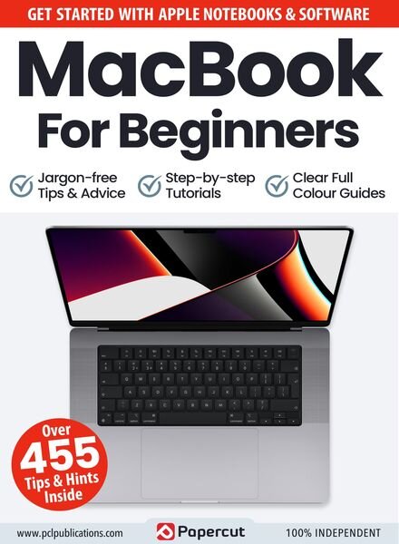 MacBook For Beginners – January 2023 Cover