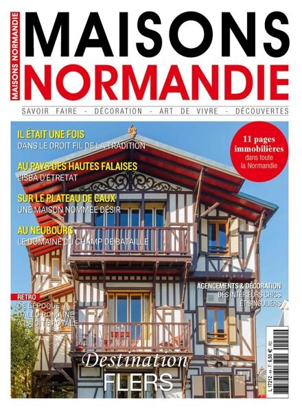 Maisons Normandie – 01 fevrier 2023 Cover