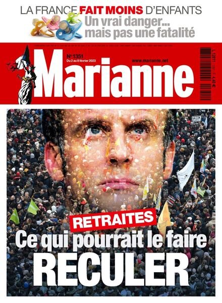 Marianne – 02 fevrier 2023 Cover