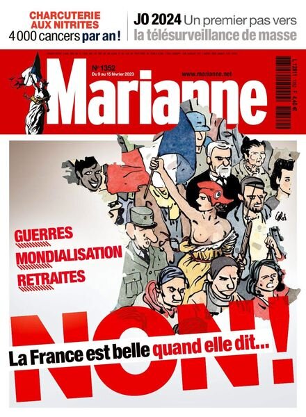 Marianne – 09 fevrier 2023 Cover