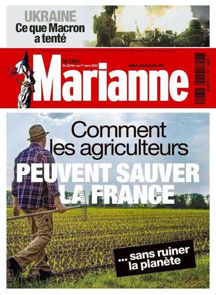 Marianne – 23 fevrier 2023 Cover