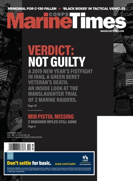 Marine Corps Times – February 2023 Cover