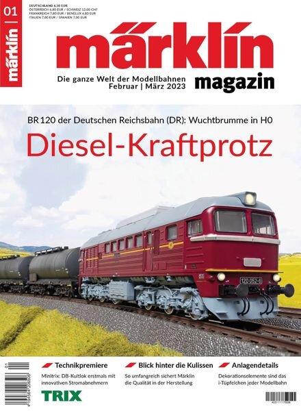marklin magazin – 31 Januar 2023 Cover