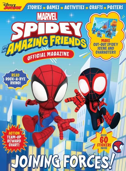 Marvel Spidey and His Amazing Friends Magazine – February 2023 Cover