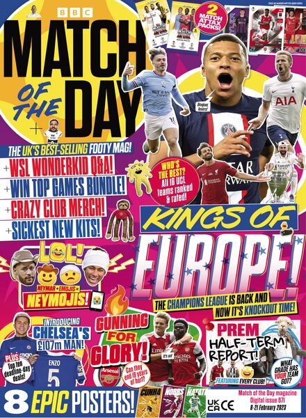 Match of the Day – 08 February 2023 Cover