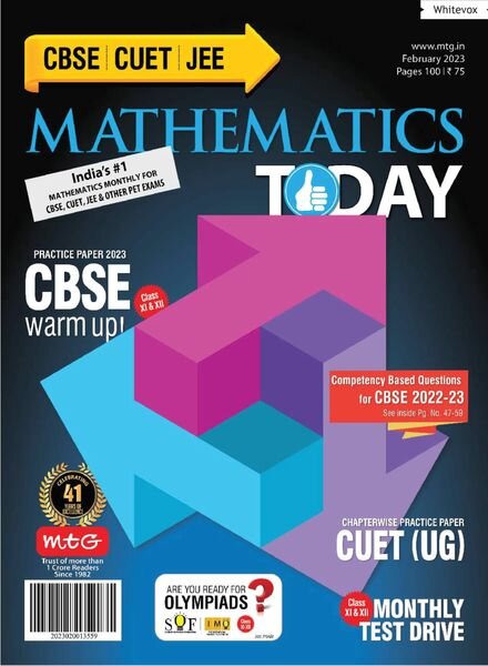 Mathematics Today – February 2023 Cover
