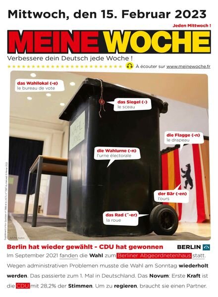 Meine Woche – 15 Februar 2023 Cover