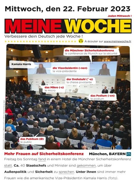 Meine Woche – 22 Februar 2023 Cover