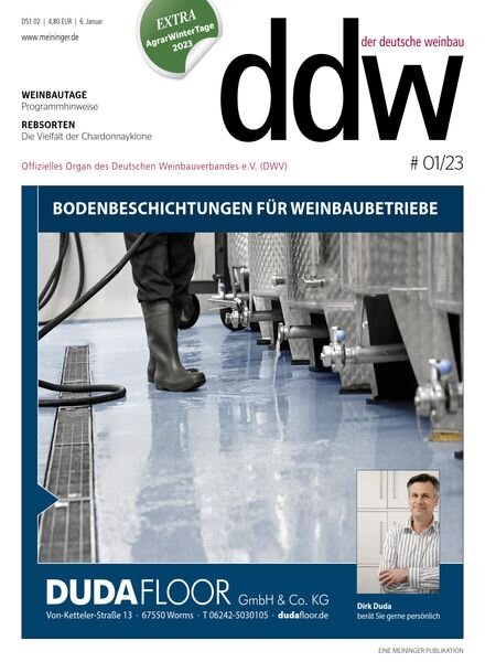 Meininger – 05 Januar 2023 Cover