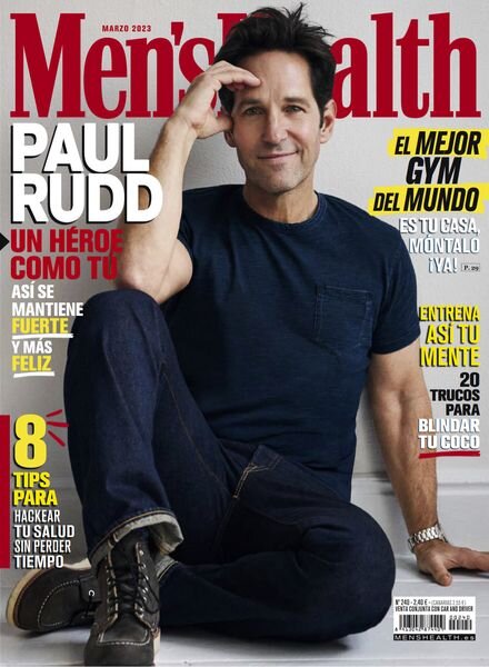 Men’s Health Espana – marzo 2023 Cover