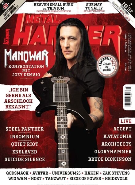 Metal Hammer Germany – Februar 2023 Cover