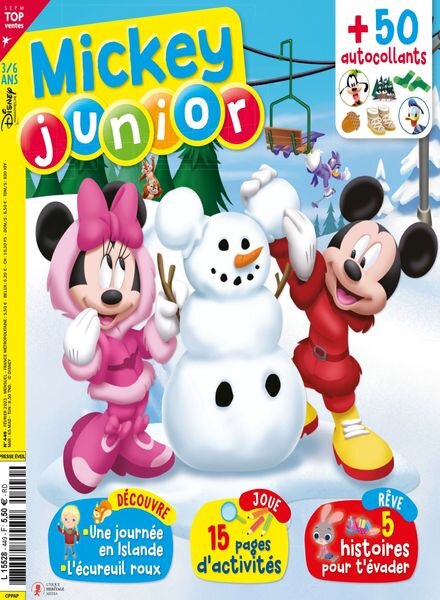 Mickey Junior – Fevrier 2023 Cover