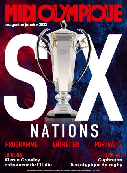 Midi Olympique Magazine – Janvier 2023 Cover