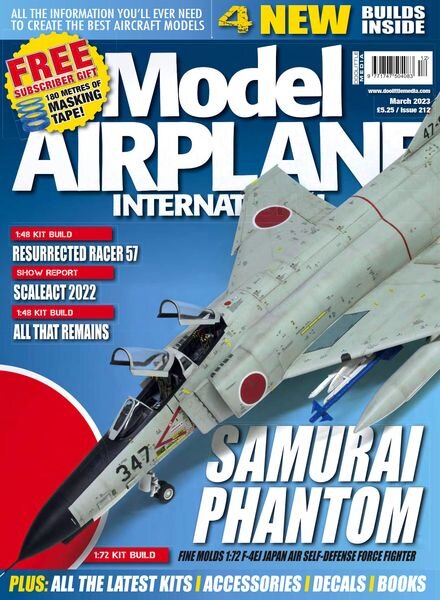 Model Airplane International – Issue 212 – March 2023 Cover