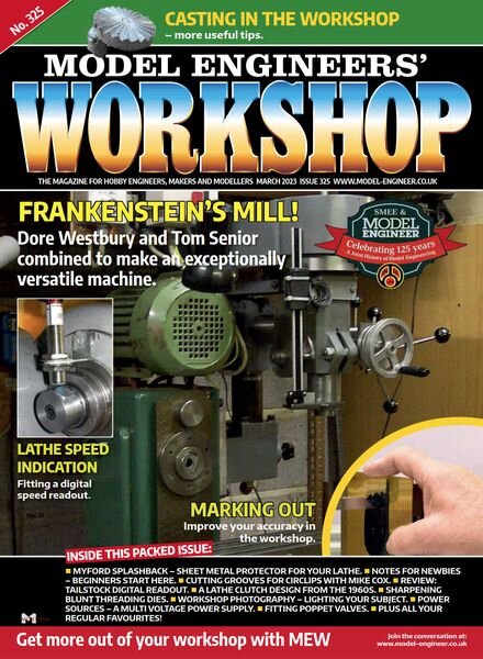 Model Engineers’ Workshop – March 2023 Cover