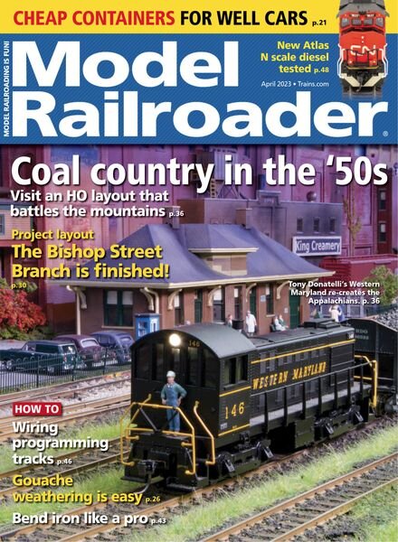 Model Railroader – April 2023 Cover