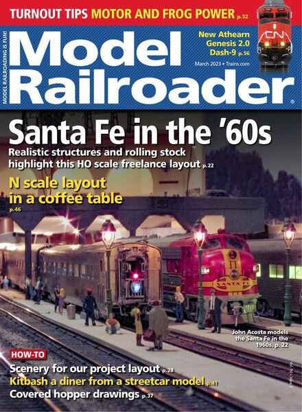Model Railroader – March 2023 Cover