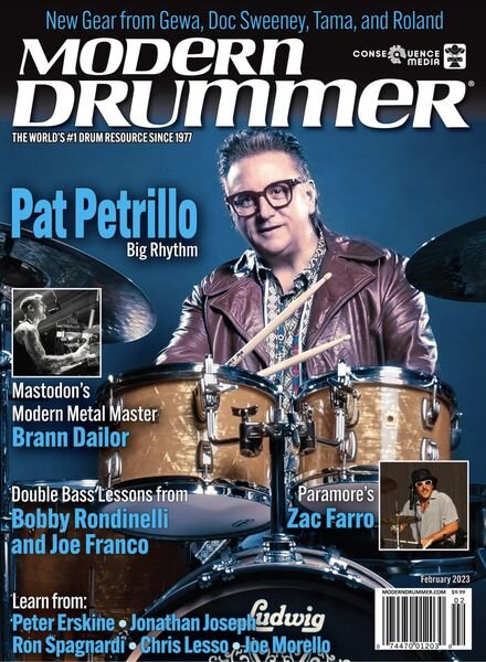 Modern Drummer Magazine – February 2023 Cover