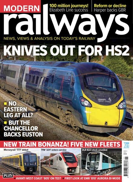 Modern Railways – March 2023 Cover