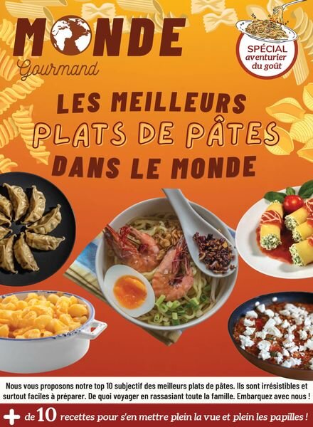 Monde Gourmand – fevrier 2023 Cover