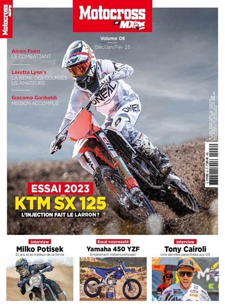 Motocros By Mx2k – decembre 2022 Cover