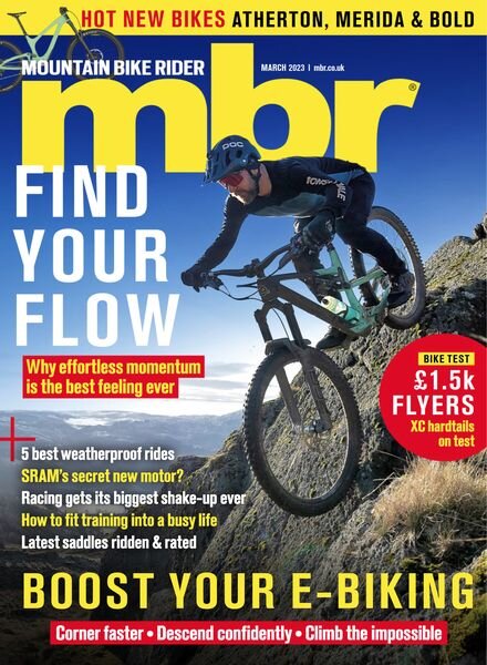 Mountain Bike Rider – March 2023 Cover