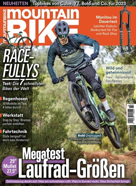 MountainBIKE – Marz 2023 Cover