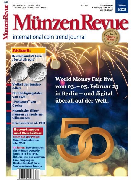 MunzenRevue – 31 Januar 2023 Cover