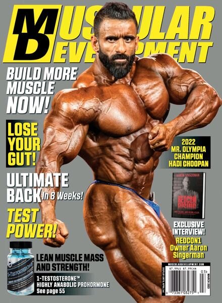 Muscular Development – March 2023 Cover