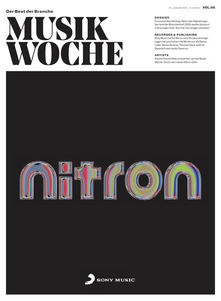 MusikWoche – 30 Januar 2023 Cover