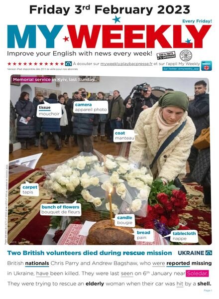 My Weekly Fr – 03 fevrier 2023 Cover