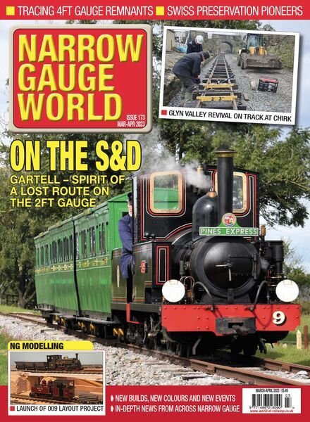 Narrow Gauge World – Issue 173 – March-April 2023 Cover