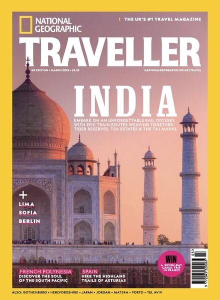 National Geographic Traveller UK – March 2023 Cover