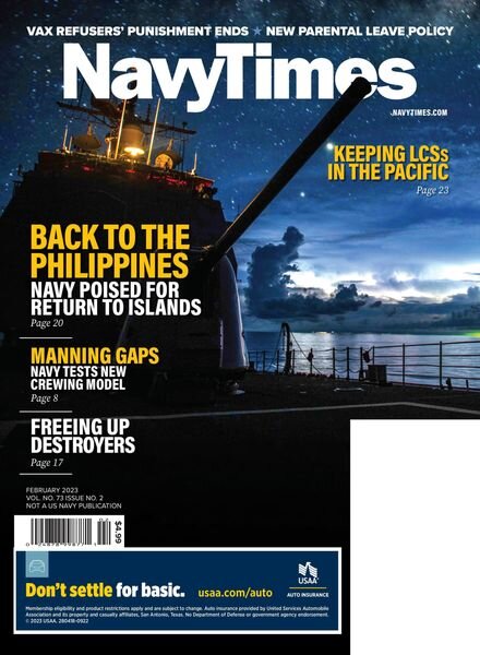 Navy Times – 13 February 2023 Cover
