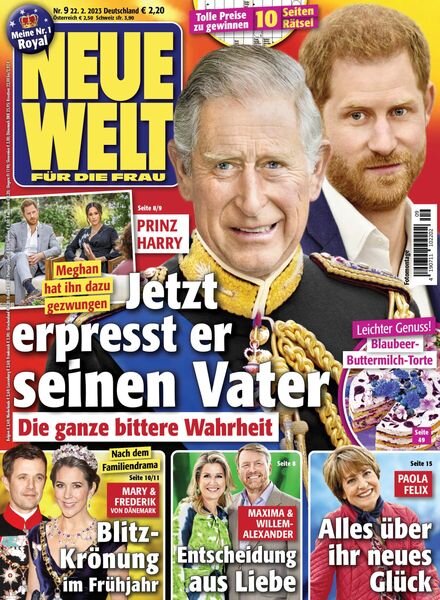 Neue Welt – 22 Februar 2023 Cover