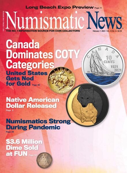Numismatic News – 27 January 2023 Cover