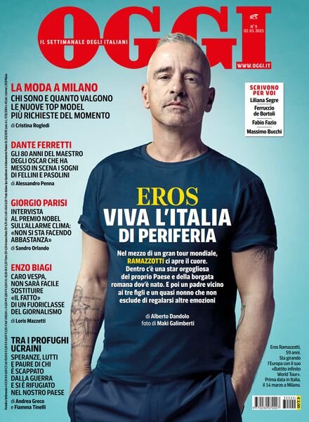 Oggi – 02 marzo 2023 Cover