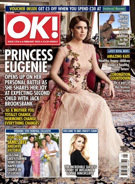 OK! Magazine UK – Issue 1376 – 6 February 2023 Cover
