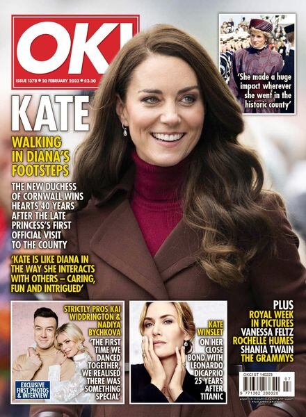 OK! Magazine UK – Issue 1378 – 20 February 2023 Cover
