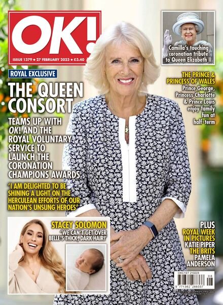OK! Magazine UK – Issue 1379 – 27 February 2023 Cover