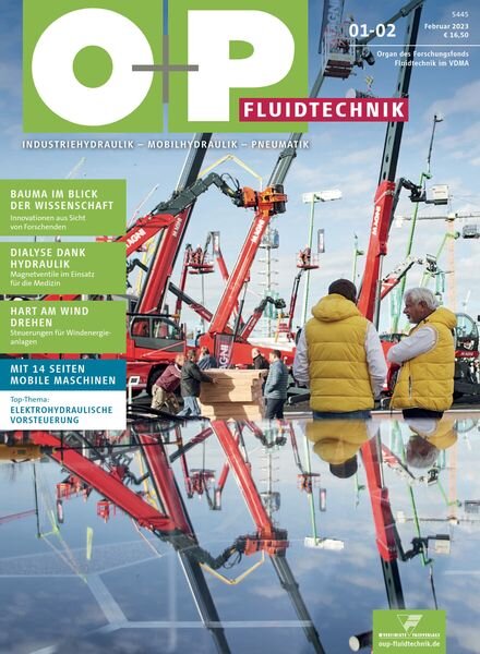 O+P Fluidtechnik – Januar-Februar 2023 Cover