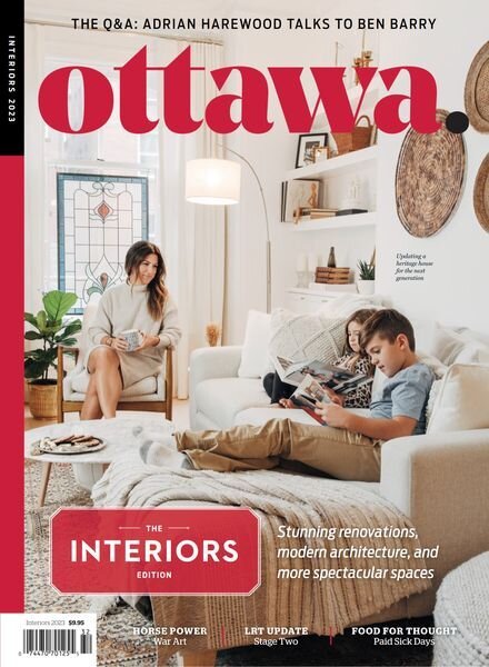 Ottawa Magazine – February 2023 Cover