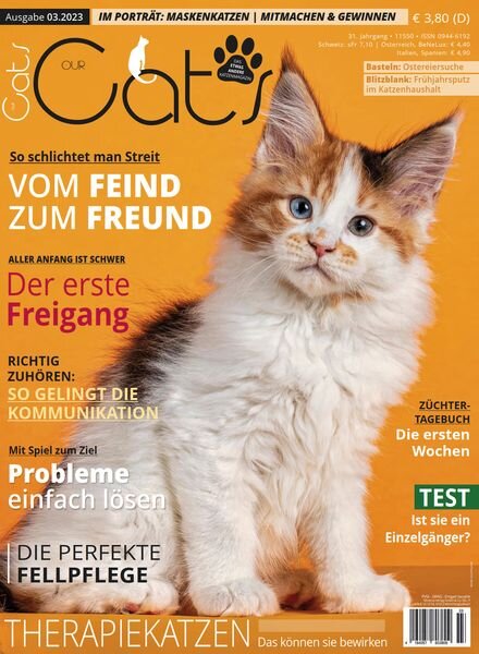 Our Cats – Marz 2023 Cover