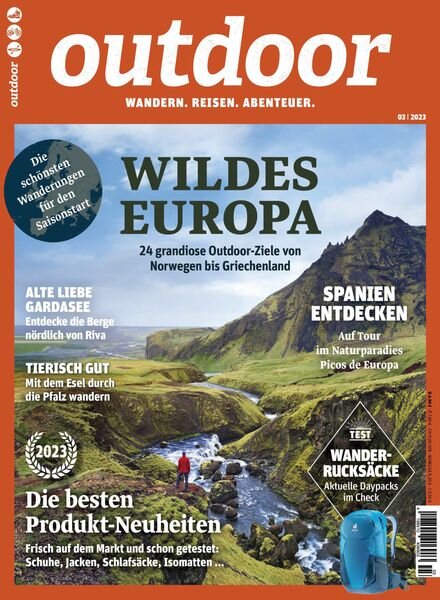 Outdoor – Marz 2023 Cover