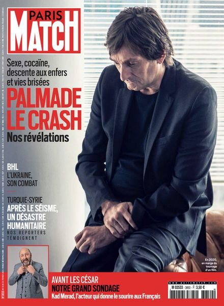 Paris Match – 16 fevrier 2023 Cover