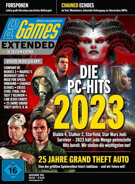 PC Games Germany – Februar 2023 Cover