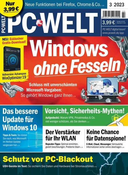 PC Welt – Marz 2023 Cover