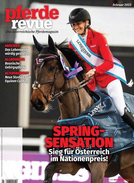 Pferderevue – 06 Februar 2023 Cover