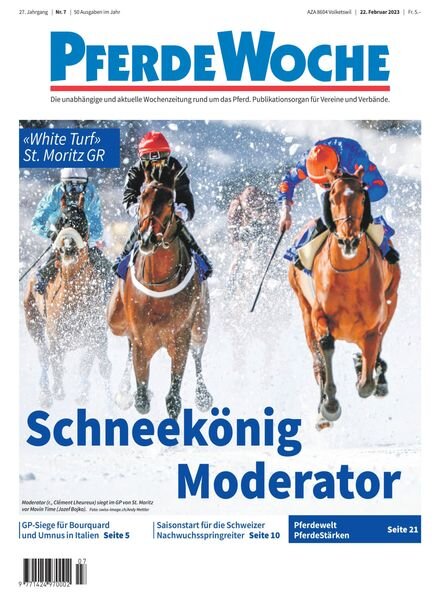 PferdeWoche – 22 Februar 2023 Cover