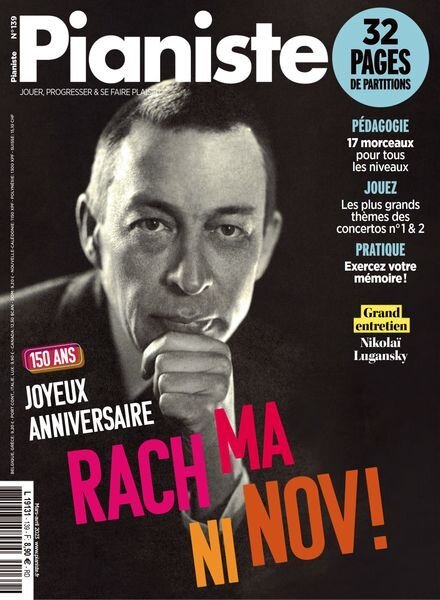 Pianiste – avril 2023 Cover